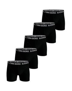 Bjorn Borg 5-pack boxers heren zwart | Size: M - XL | MOQ: 10