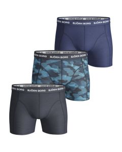 Bjorn Borg 3-pack boxers heren total eclipse shade | Size: S - XL | MOQ: 10