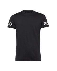 Bjorn Borg Performance Tee Zwart | Size: S - XL | MOQ: 10