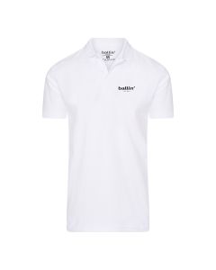 Ballin - Basic Polo White | Sizes: S - 3XL | MOQ: 12