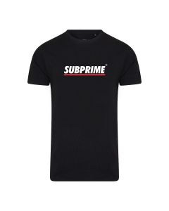 Subprime Stripe Tee Black | Sizes: S - XXL | MOQ: 12