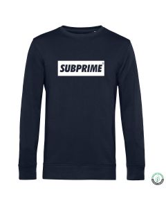 Subprime Block Sweat Navy | Sizes: S - XXL | MOQ: 12