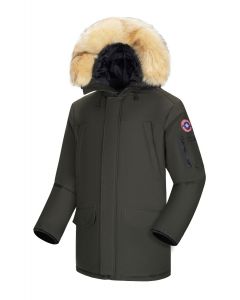 Subprime winterjas Tommy heren khaki groen | Size: S - 3XL | MOQ: 10